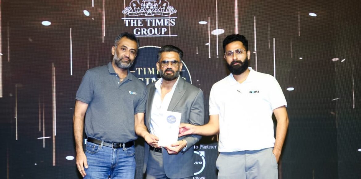 Qwatt Technologies - Most Promising Start up In india Qwatt Technologies Most Promising Technology Start-up Award