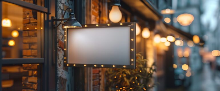 timer for signage light