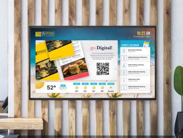 Time switch for digital signage